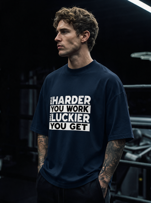 Hard Work Oversized Tee