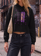 Love Overload Crop Hoodie